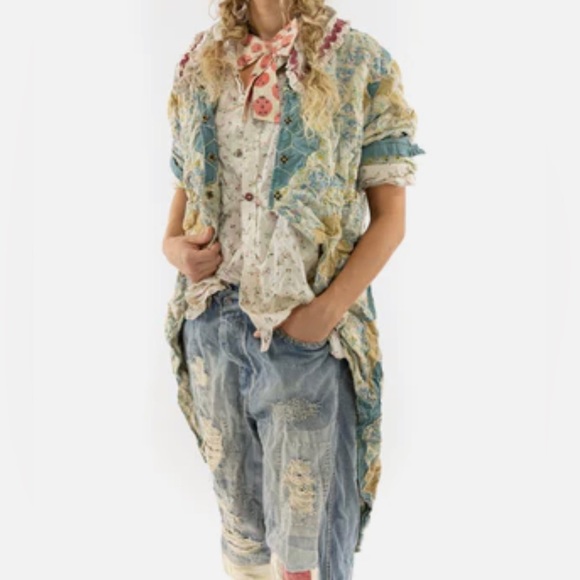 Magnolia Pearl Quiltwork Emmett Jacket/Coat NWT One Size - Picture 4 of 16